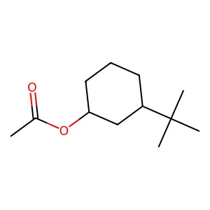 3-tert-Butylcyclohexyl acetate structure