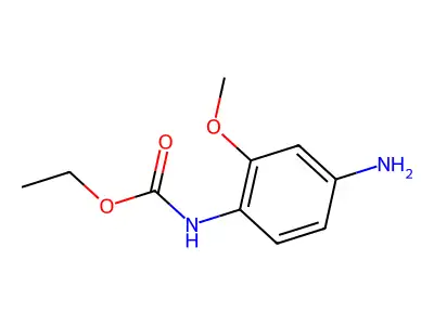 Ethyl (4-amino-2-methoxyphenyl)carbamate structure