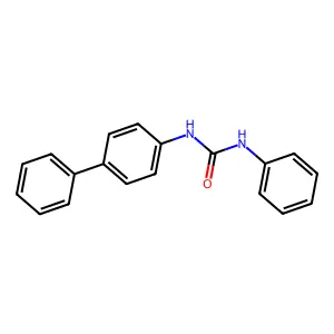 1-Phenyl-3-(4-phenylphenyl)urea structure