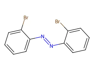 Diazene, bis(2-bromophenyl)- structure