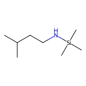 3-甲基-1-丁胺单三甲基硅基衍生物 structure