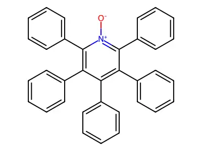 2,3,4,5,6-Pentaphenylpyridine 1-oxide structure