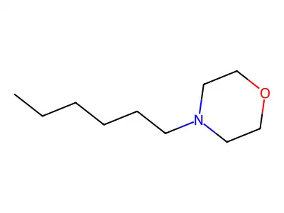 4-Hexylmorpholine structure