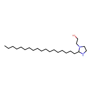 2-Stearyl-1-imidazolidineethanol structure