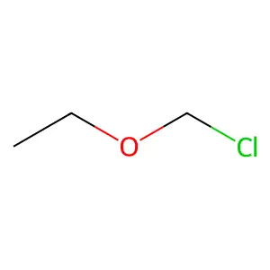 Chloromethyl ethyl ether structure