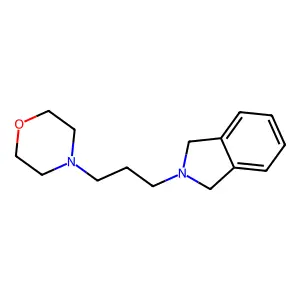 Isoindoline, 2-(3-morpholinopropyl)- structure