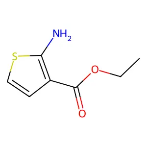 Ethyl 2-aminothiophene-3-carboxylate structure