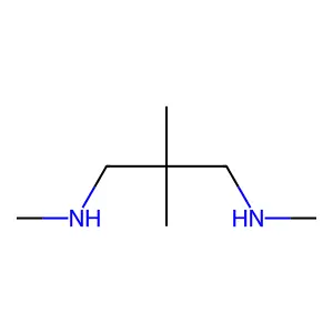 [2,2-二甲基-3-(甲氨基)丙基](甲基)胺 structure
