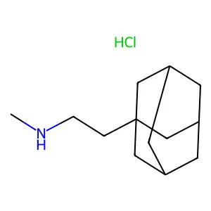 Adamantane, 1-(2-methylaminoethyl)-, hydrochloride structure
