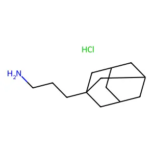 3-(Adamantan-1-yl)propan-1-amine hydrochloride structure