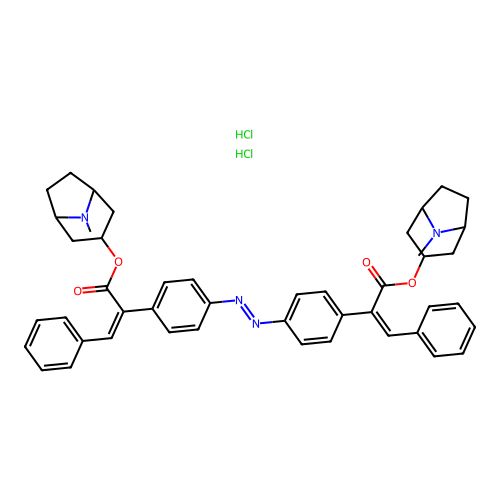 C46H48N4O4.2ClH.3/2H2O structure