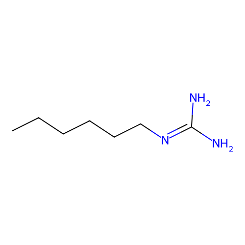 N-Hexylguanidine structure
