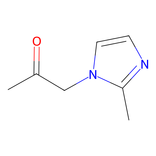 1-(2-Methyl-1H-imidazol-1-yl)propan-2-one structure