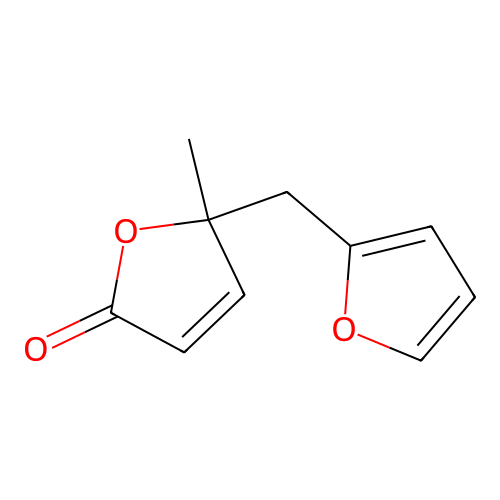 2(5H)-Furanone, 5-furfuryl-5-methyl- structure