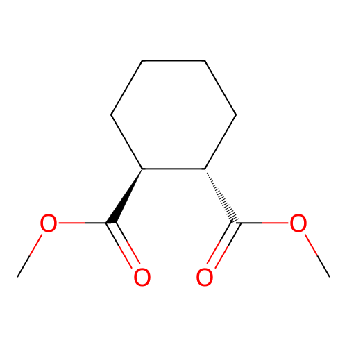 Dimethyl trans-1,2-Cyclohexanedicarboxylate structure