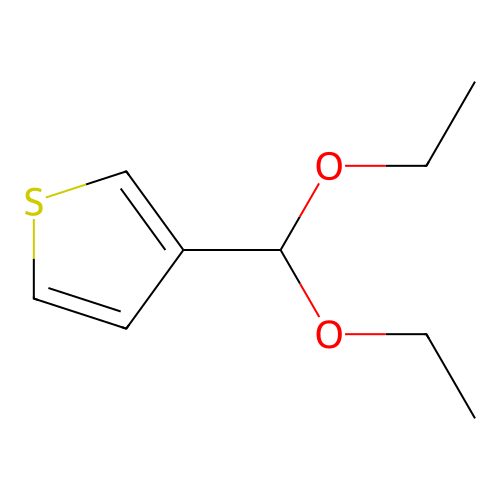 3-(Diethoxymethyl)thiophene structure