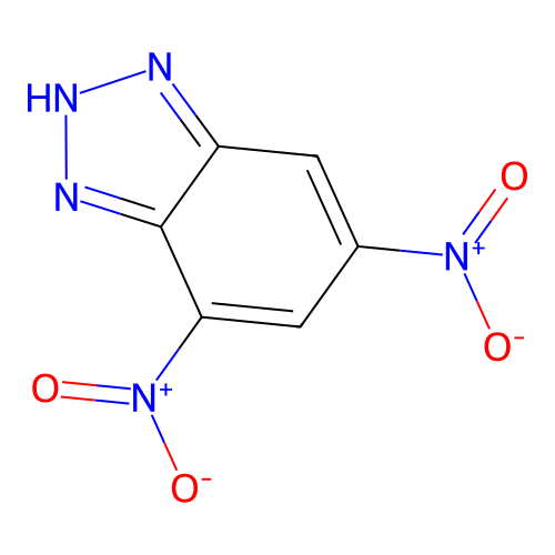 4,6-dinitro-2H-benzotriazole structure