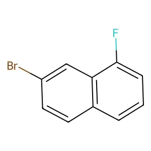 7-Bromo-1-fluoronaphthalene structure