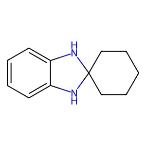 Spiro(cyclohexane-1,2'-benzimidazoline) structure