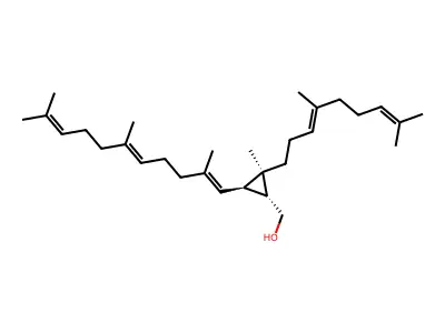 前角鲨烯醇 structure