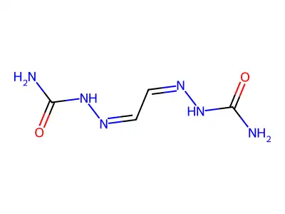 Glyoxal disemicarbazone structure