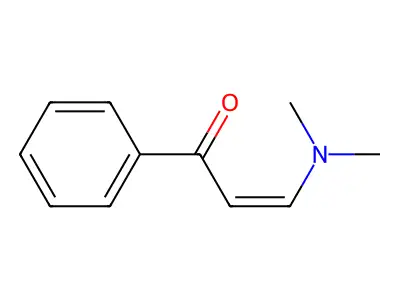 (E)-3-Dimethylamino-1-phenyl-propenone structure