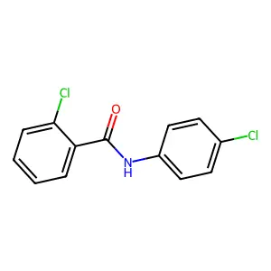 2-Chloro-N-(4-chlorophenyl)benzamide structure