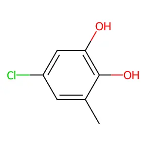 5-Chloro-3-methyl-1,2-benzenediol structure