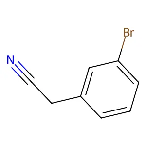 (3-溴苯基)乙腈 structure