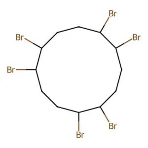 六溴環十二烷 structure