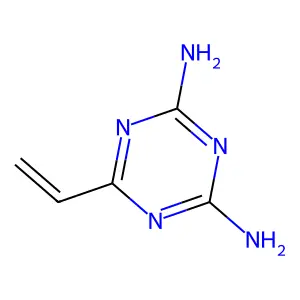 2-乙烯基-4,6-二氨基-1,3,5-三嗪 structure