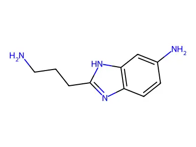 2-(3-Aminopropyl)-1H-benzo[d]imidazol-6-amine structure