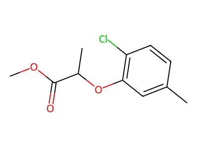Methyl 2-(2-chloro-5-methylphenoxy)propanoate structure