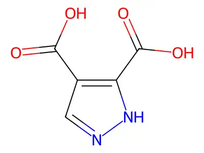 1H-pyrazole-4,5-dicarboxylic acid structure