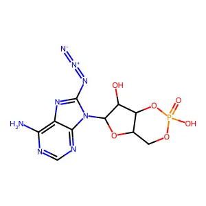 8-叠氮腺苷-3',5'-单磷酸 structure