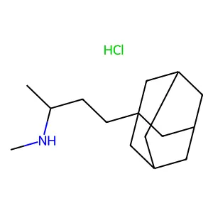 4-(Adamantan-1-yl)-N-methylbutan-2-amine--hydrogen chloride (1/1) structure