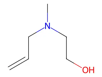 2-[Methyl(prop-2-enyl)amino]ethanol structure