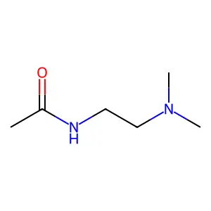N-(2-(二甲氨基)乙基)乙酰胺 structure