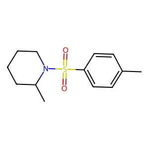 (2S)-2-Methyl-1-[(4-methylphenyl)sulfonyl]piperidine structure