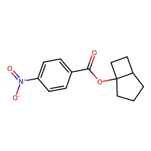 5-Bicyclo[3.2.0]heptanyl 4-nitrobenzoate structure