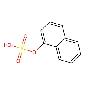 硫酸-1-萘酯 structure