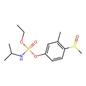 苯线磷亚砜 structure