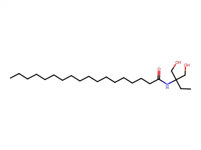 N-(1,1-Bis(hydroxymethyl)propyl)stearamide structure