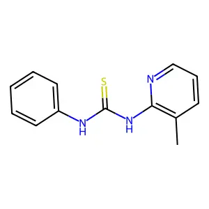 1-(3-Methylpyridin-2-yl)-3-phenylthiourea structure