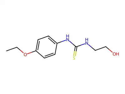 1-(4-Ethoxyphenyl)-3-(2-hydroxyethyl)thiourea structure