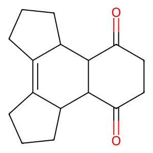 Benzo(e)-as-indacene-7,10-dione, 1,2,3,4,5,6,6a,6b,8,9,10a,10b-dodecahydro- structure