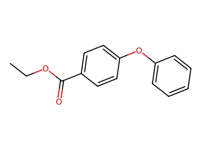 Ethyl 4-phenoxybenzoate structure