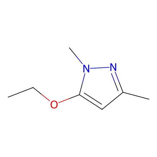 5-Ethoxy-1,3-dimethyl-1H-pyrazole structure