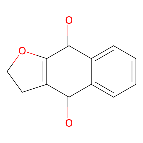 2,3-Dihydronaphtho[2,3-b]furan-4,9-dione structure