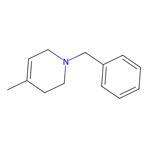 1-Benzyl-4-methyl-1,2,3,6-tetrahydropyridine structure